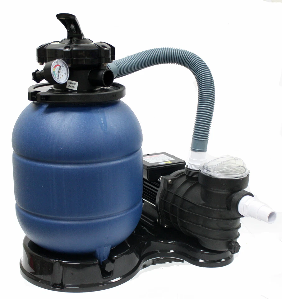 12" Sand Filter & 2400GPH Water Pump System for Intex Above Ground Swimming Pool - Image 2 of 4