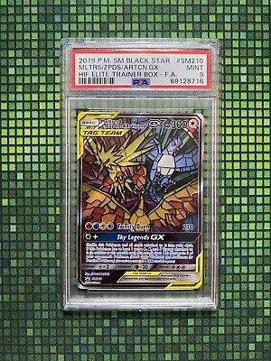 Moltres & Zapdos & Articuno-GX (Alt Full Art) - SM210