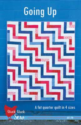 Quilt Pattern GOING UP Moda CLUCK CLUCK SEW Jelly Roll Friendly 4 different size
