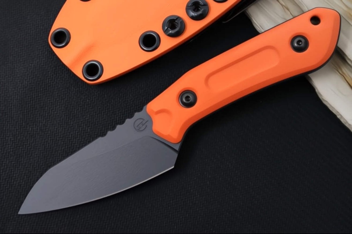 Schwarz Designs Overland Sport - Orange G-10 Handle / CPM-Magnacut