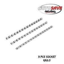 BlueSpot - 3 PCE Socket Holders (45 Clips) (1/4"-3/8"-1/2")