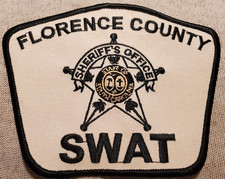 SC Florence County South Carolina SWAT Sheriff Shoulder Patch
