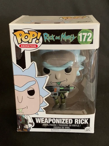 FUNKO POP ANIMATION RICK & MORTY WEAPONIZED RICK #172
