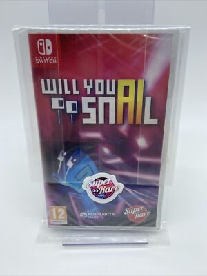 Will You Snail? - Super Rare Games #80 - Nintendo Switch - New/Sealed, Fast Ship