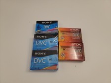 Sony TDK 60 MIN Mini DV DVC Tapes Lot of 5 