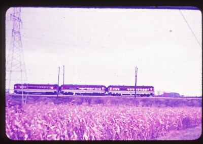 Vintage Blackhawk Filme 35mm Züge Dia Chicago Milwaukee Electric Lines