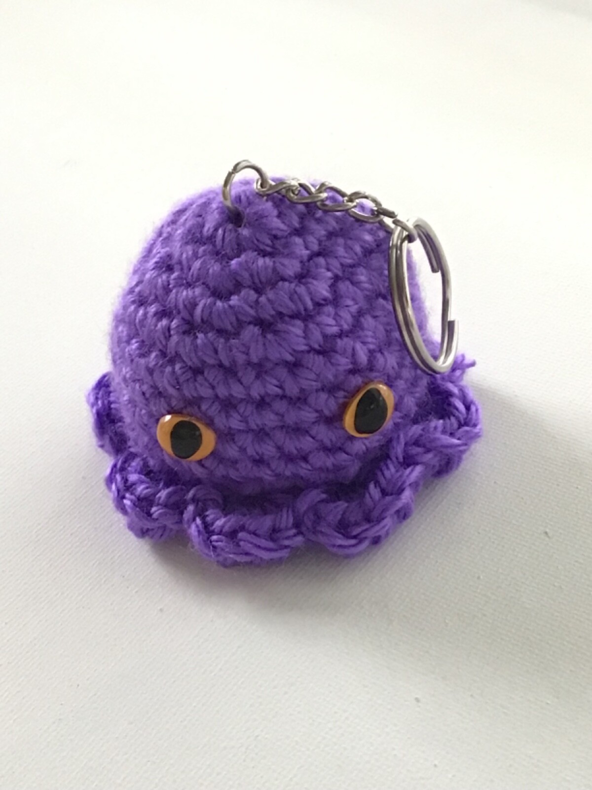 octopus plush keyring