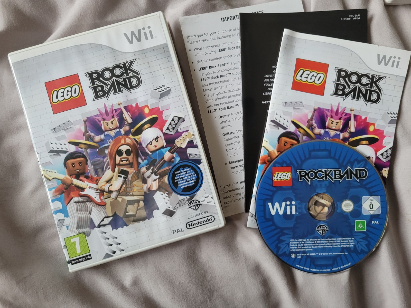 LEGO Rock Band Nintendo Wii Game