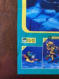 18 Total Vintage Lego Catalogs 1980s 1995 Aquazone Poster Star Wars 75139