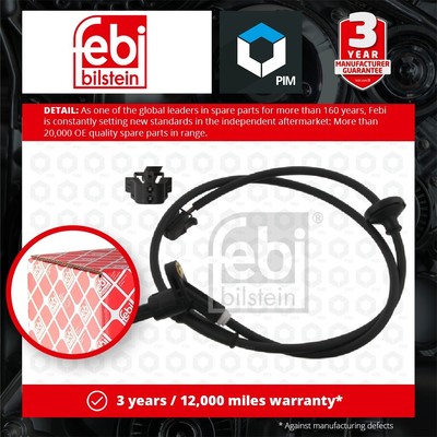 ABS Sensor fits VW PASSAT 2.0 Rear Left or Right 90 to 97 Wheel Speed 3A0927807