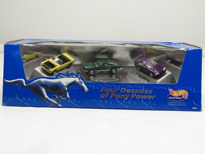 Mattel 16986 Hot Wheels Ford Four Decades of Pony Power A2746 NIB