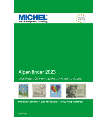 MICHEL Europa - Band 1 2023 - Alpenländer  B-Ware