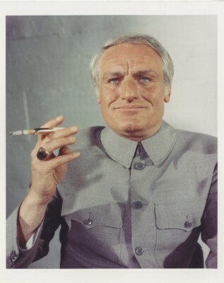 forever cigarette Charles Gray Diamonds are Forever Blofeld Smoking James Bond Vintage 8x10  Photo