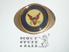 United States Navy 24k Gold Plate Belt Buckle, New in Bag
