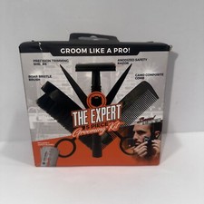 Wild Willies The Expert 5pcs Grooming Kit Camo Comb Razor Brush Scissors REAd   