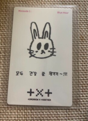 TXT Soobin Photocard PC Blue Hour PC TOMORROW X TOGETHER Photo