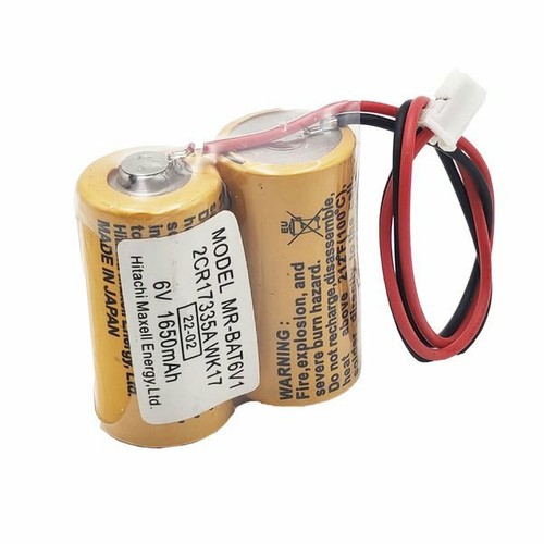 3pcs Mitsubishi MR-BAT6V1 2CR17335A WK17 6V 1650mAh Durable Battery with Plug - Picture 3 of 9