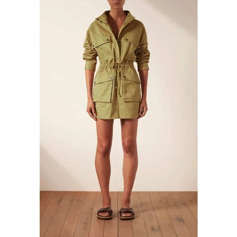 Utility clearance mini dress