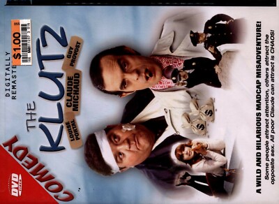 DVD 2001 The Klutz-Comedy -Louise Portal, Claude Michaud, Guy Provost