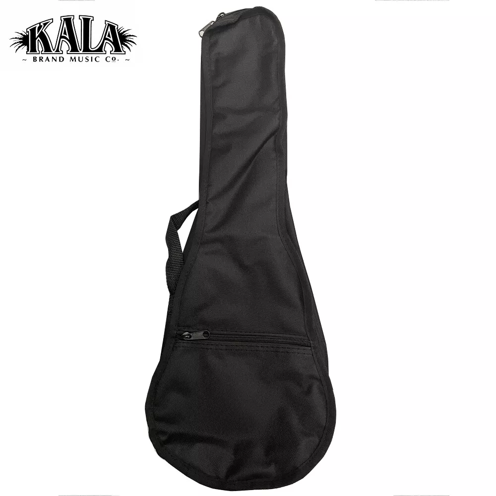 Kala BB C Black Gig Bag with Pocket for Concert Size Ukulele Authorized Dealer