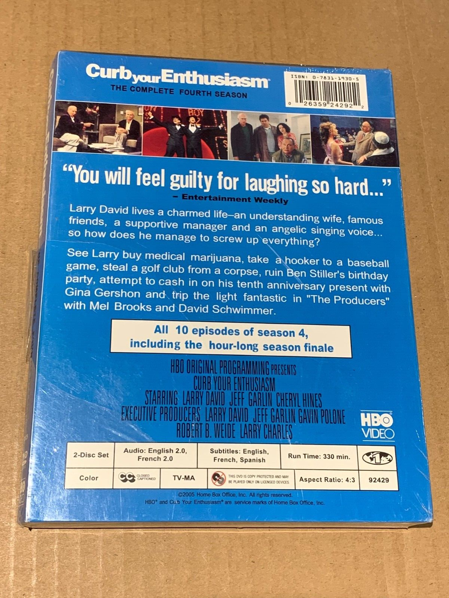 NEW) Curb Your Enthusiasm Fourth Season Season Season Four