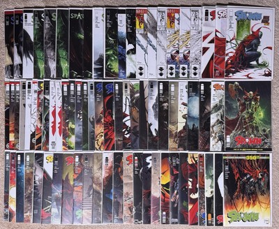 Spawn 279-350 (75 different/ variant issues) Todd McFarlane NM High Grade Lot