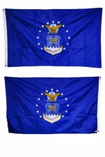 US Air Force Flag | 3x5 ft | DOUBLE SIDED Embroidered HEAVY DUTY (LICENSED)