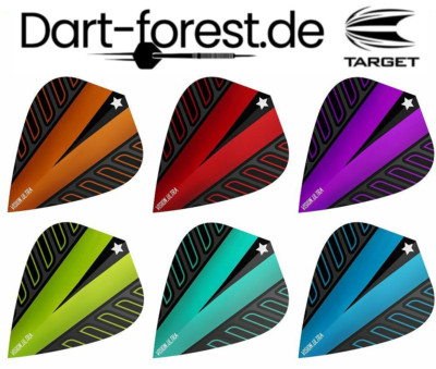 Target Flights KITE Vision Ultra Voltage Dartflights Flight Darts Dart