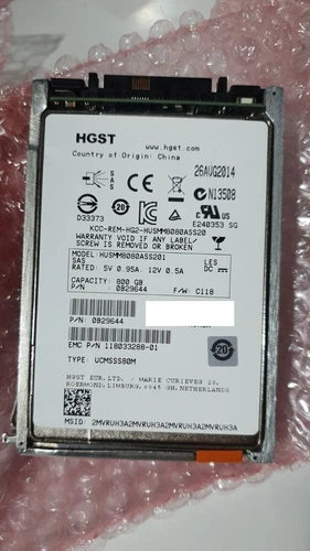 EMC XtremIO HGST 800 GB 12 Gbit/s SAS 2,5 0B29644_0.08_6