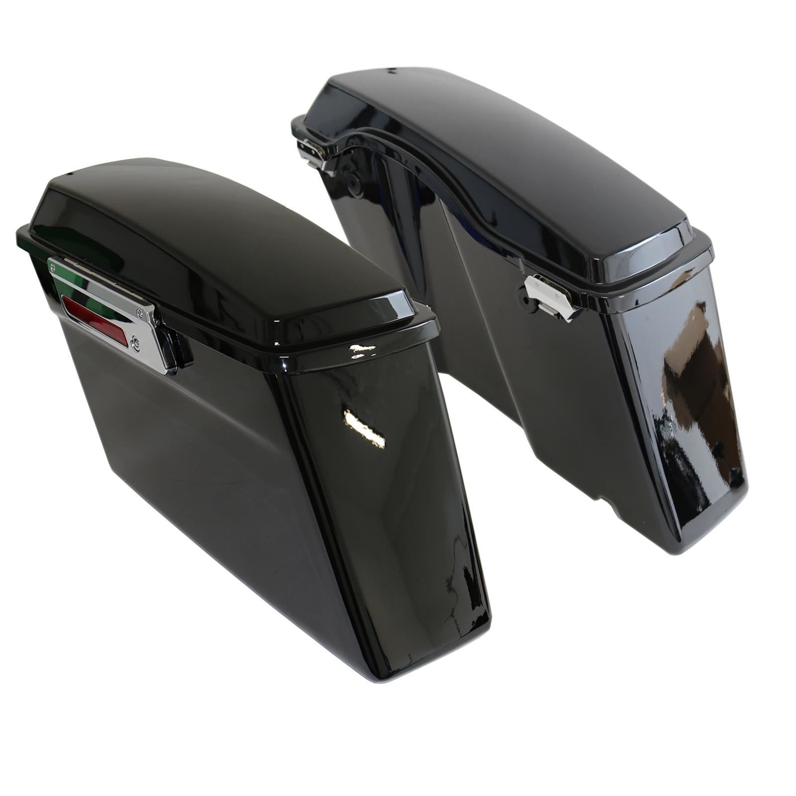 Panniers w/Locks for Harley-Davidson FLHR Road King 01-01