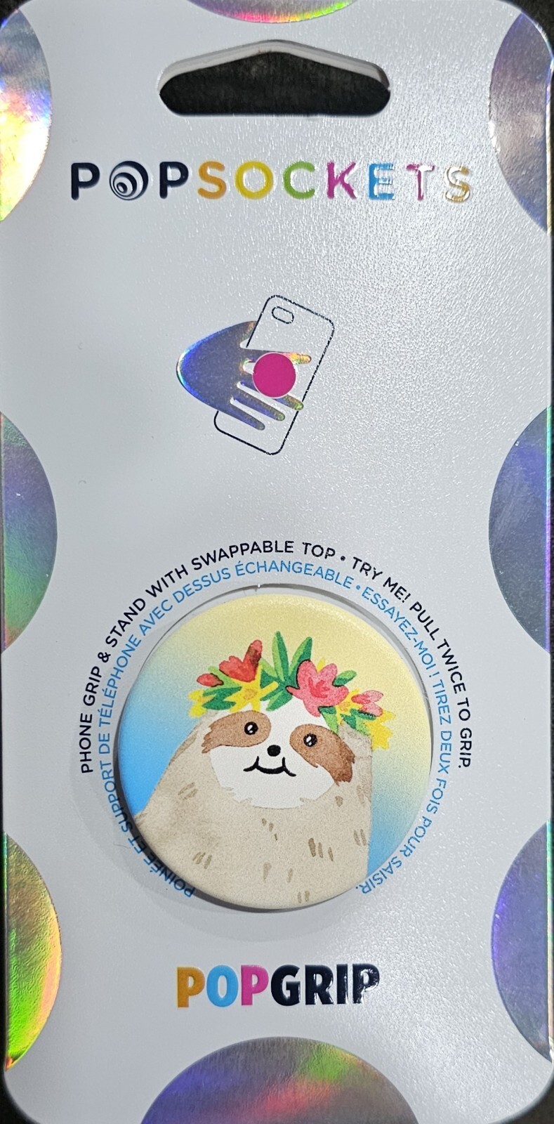 Sloth PopSocket-image