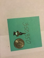 Sterling Silver clear CZ Birthstone Boy - Charm Pendant 350350