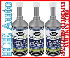 3-PACK! Prestolite 120007 Cataclean Catalytic Converter & Fuel System Cleaner