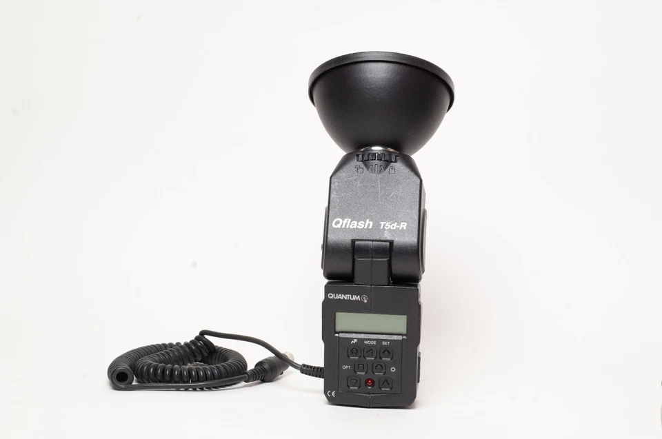 Tested Near Mint Quantum Qflash T5D-R T5dR TTL Flash for Canon Nikon and more - Image 3 of 4