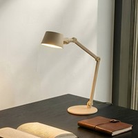 Lucande Tischlampe 'Silka' (Modern) In Creme Aus Metall (1 Flammig, E27) - Tisch