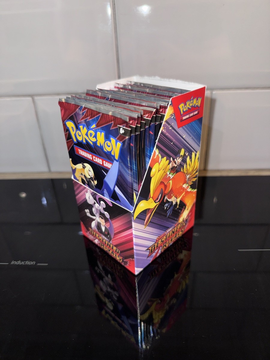 Pokemon TCG Destined Rivals - Half Booster Box - 18 Packs - Unsealed | eBay Pokemon TCG Destined Rivals - Half Booster Box - 18 Packs - Unsealed | eBay