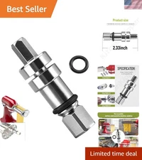 Stainless Steel Pasta Attachment Coupler for Kitchen-Aid Mixer - DIY Repair Kit