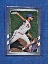 2021 Topps Chrome Baseball Rookie Card RC # 120 Adonis Medina