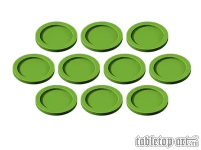 Skill and Squad Marker - 25mm Light Green (10) | Tabletop-Art | EAN 704270725501