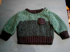 GEORGE at Asda Baby Boy  soft chunky knit Jumper  0-3 Months