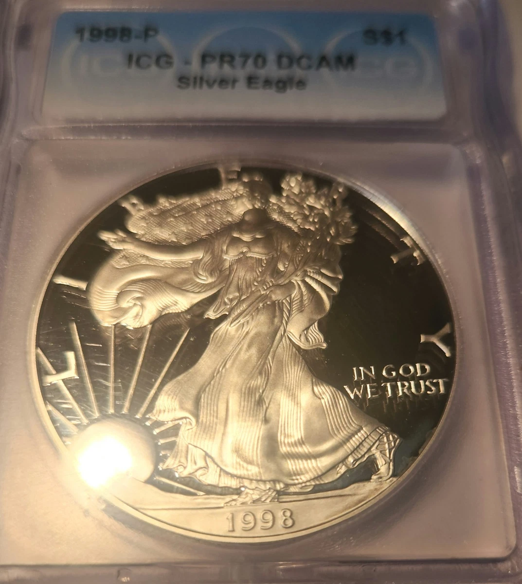 ICG Certified PR 70 Silver Bullion Coins for sale | eBay