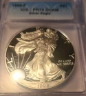 1998 PR70 American Silver Eagle Coin • 1 ounce Silver • Walking Liberty • US