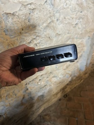 Archer 4 Way Video Audio Selector Switch 15-1956