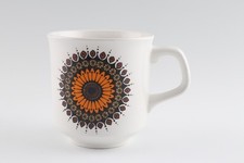 Meakin - Inca - Orange + Brown - Teacup - 81446G
