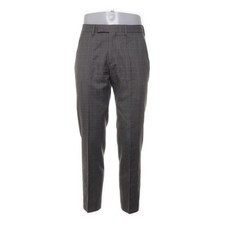 Riley, Stoffhose, Größe: 46, Grau, Polyester/Wolle, Nadelstreifen, Tweed #3DU