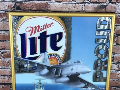 米軍放出品  Miller Lite ミラーライト  ビアボトル 空気ビニール 天井ディスプレイ】90s 