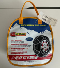1540-s Les Schwab Quick Fit Diamond Pattern Tire Chains