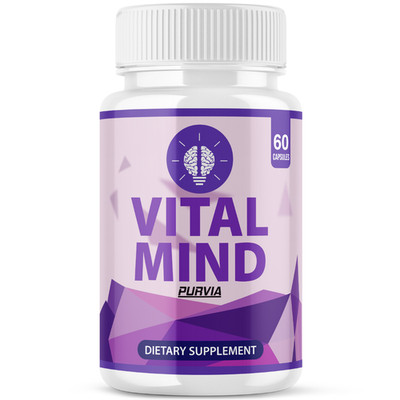 Vital Mind Capsules Support Energy Focus Memory VitalMind Mental Health (60 ct)