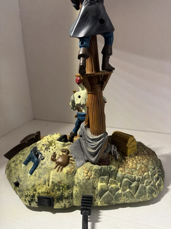 2005 Pirates Of The Caribbean Lamp Disney Captain Jack Sparrow Black Pearl EUC - Image 3 of 4