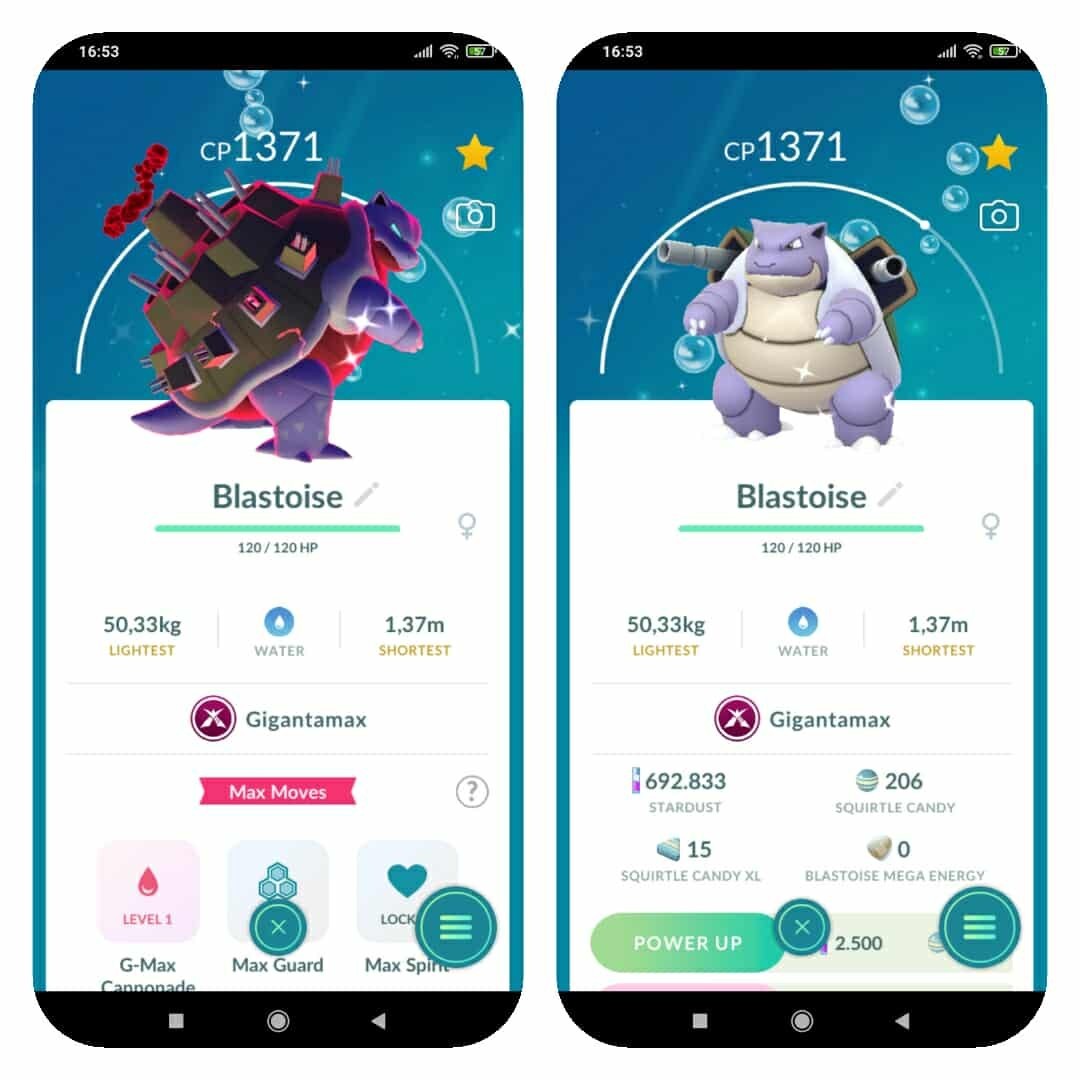 Pokemon Shiny Gigantamax Blastoise - Tr'ade 20k or P.T.C (Pls read